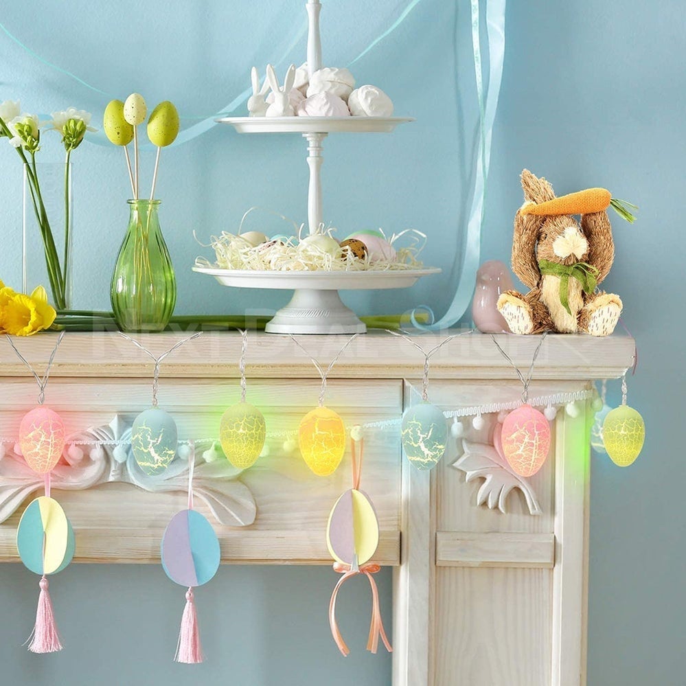 Colorful Easter Egg LED String Lights-Next Deal Shop-Next Deal Shop