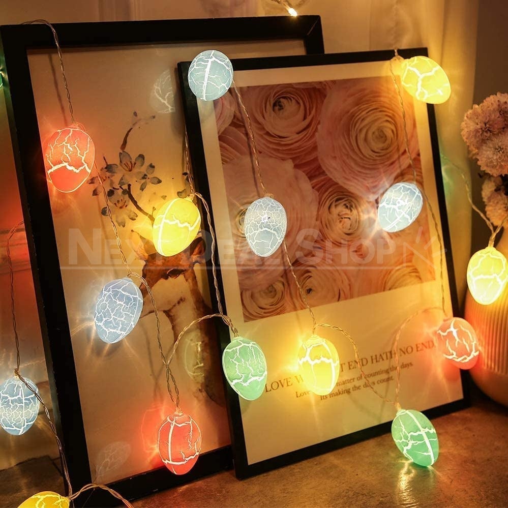 Colorful Easter Egg LED String Lights-Next Deal Shop-Next Deal Shop