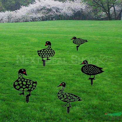Duck Family Garden Silhouette Yard Stake-Next Deal Shop-Next Deal Shop
