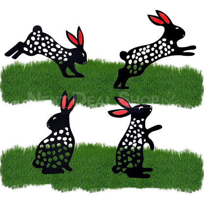 Easter Bunny Family Mini Yard Stake-Next Deal Shop-Next Deal Shop