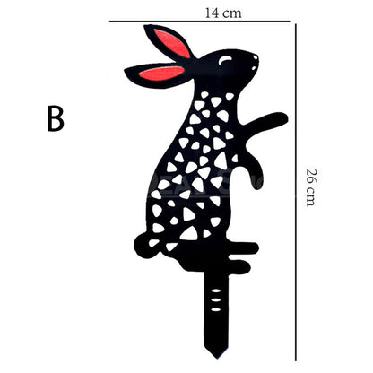 Easter Bunny Family Mini Yard Stake-Next Deal Shop-B-Next Deal Shop