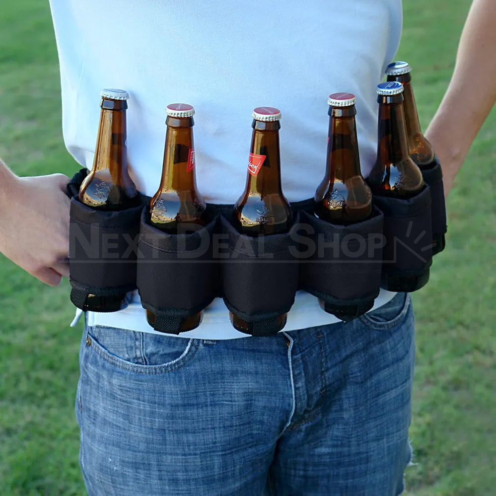 Easy Drinker Belt, Holds up to 6 Beverages-Next Deal Shop-Next Deal Shop