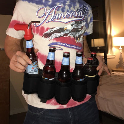 Easy Drinker Belt, Holds up to 6 Beverages-Next Deal Shop-Next Deal Shop