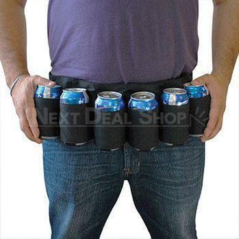Easy Drinker Belt, Holds up to 6 Beverages-Next Deal Shop-Next Deal Shop