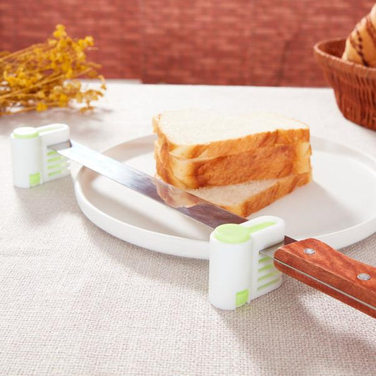 Easy Bread Slicer - Kitchen Homemade Toast Bread Breakfast Prep Gadget