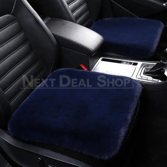 Fluffy Car Seat Cover Pad-Next Deal Shop-Blue-Next Deal Shop