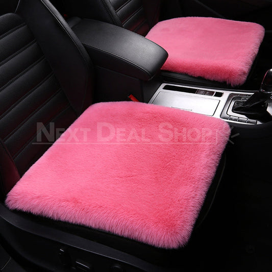Fluffy Car Seat Cover Pad-Next Deal Shop-Pink-Next Deal Shop
