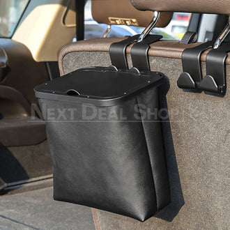 Foldable Car Back Seat Trash Bin