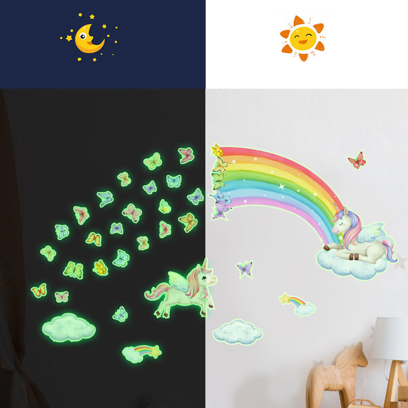 Glow In the Dark Unicorn & Butterfly Sticker-Next Deal Shop-Next Deal Shop