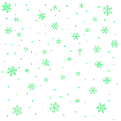 Glow in The Dark Snowflake Window Decoration Sticker Set-Next Deal Shop-Next Deal Shop