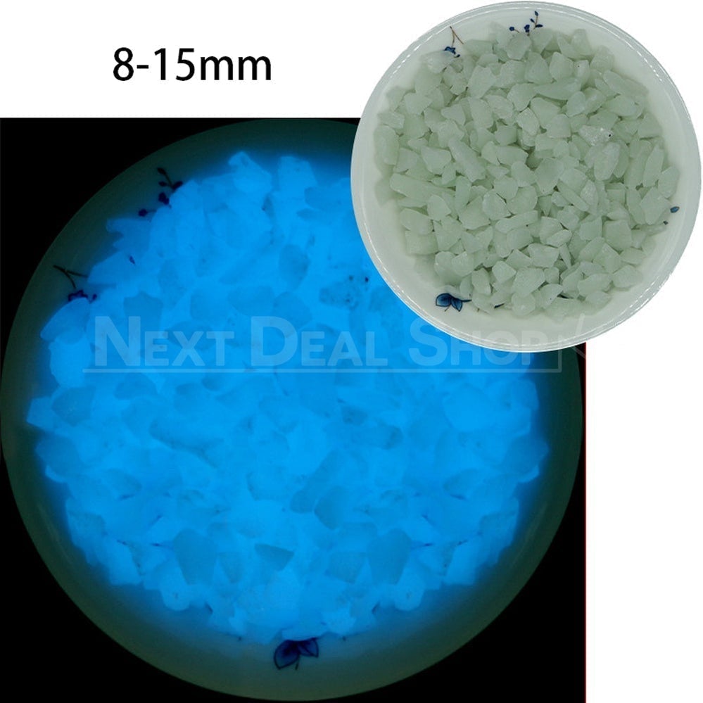 Glow in the Dark Fire Glass Gravel Decoration Rocks-Next Deal Shop-Dark Blue-Next Deal Shop