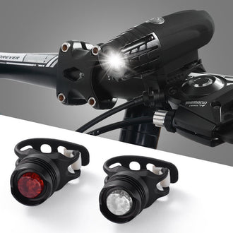 USB Rechargeable Bike Headlight and Tail Lights