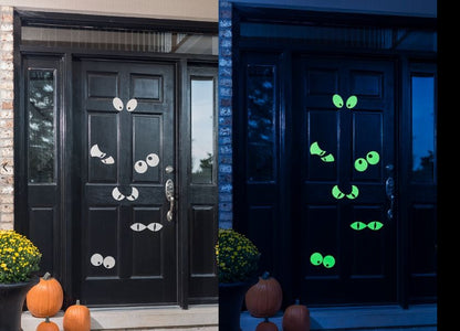 Halloween Glow In The Dark Window Stickers