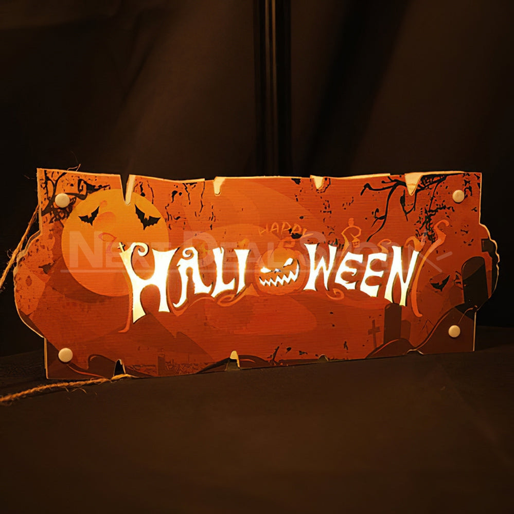 Halloween LED Hanging Door Sign-Next Deal Shop-Next Deal Shop