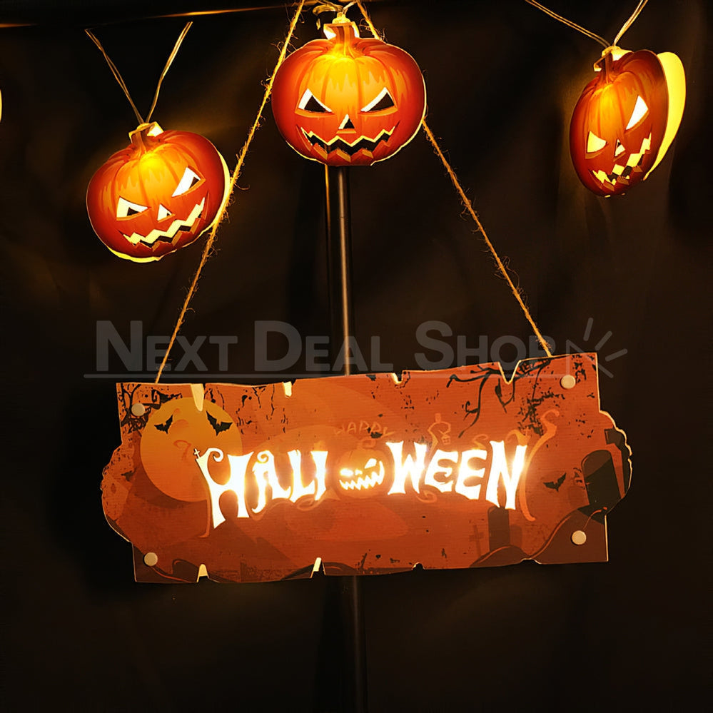 Halloween LED Hanging Door Sign-Next Deal Shop-Next Deal Shop