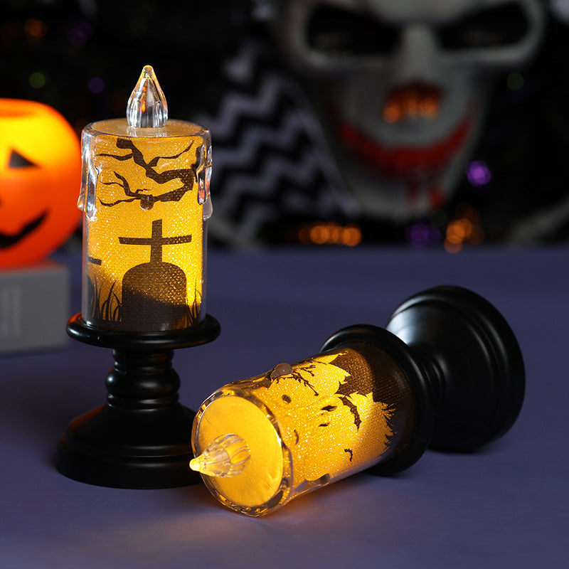 Halloween Light Up Glitter Candle Light-Next Deal Shop-Next Deal Shop