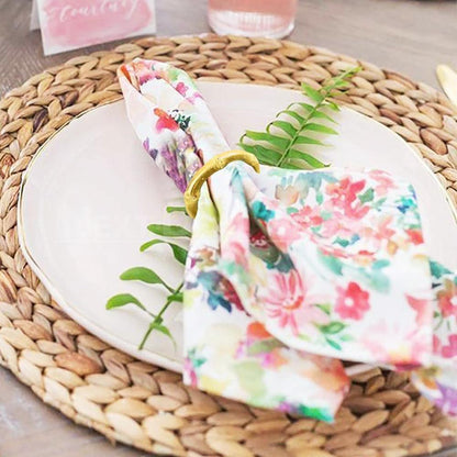 Handcrafted Natural Bamboo Napkin Ring Set-Next Deal Shop-Next Deal Shop