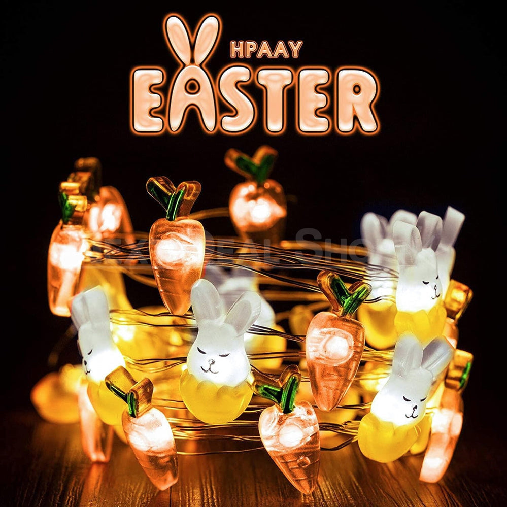 Happy Easter Themed LED String Lights-Next Deal Shop-Next Deal Shop