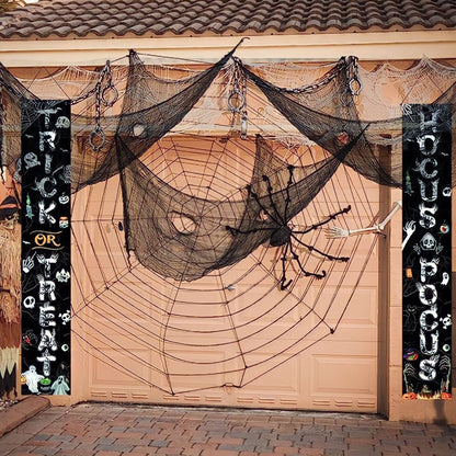 Giant Creepy Halloween Gauze Cloth Decor