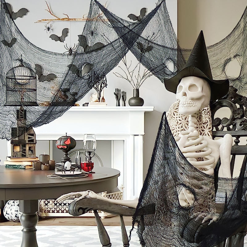 Giant Creepy Halloween Gauze Cloth Decor