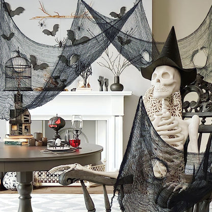 Giant Creepy Halloween Gauze Cloth Decor