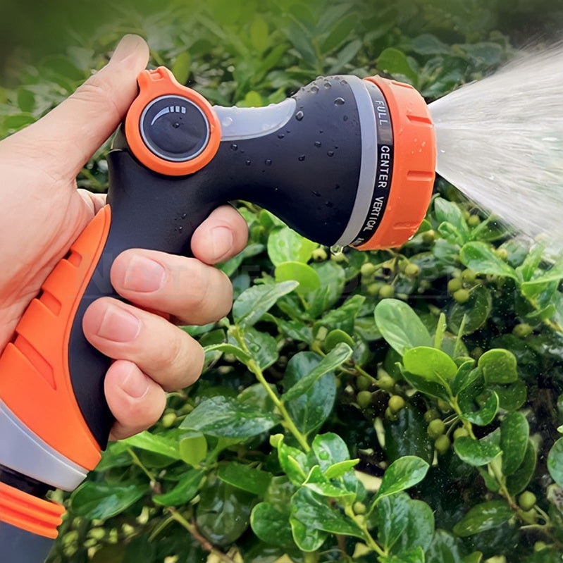 10 in 1 Garden Hose Nozzle Sprayer - Lawn Yard Plant Watering Car Washing Outdoor Tool