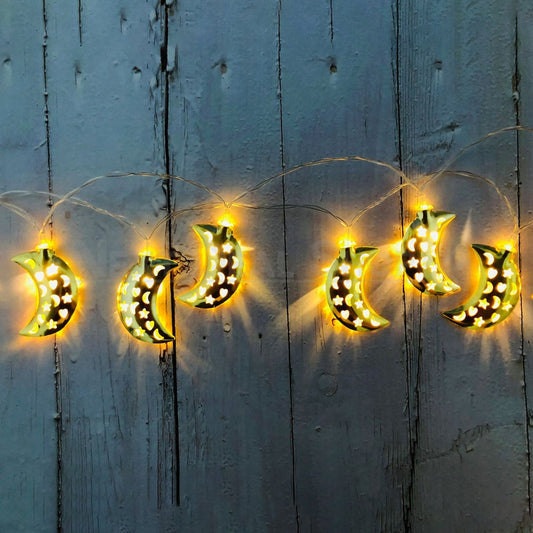 Iron Moon Decorative String Light-Next Deal Shop-Next Deal Shop
