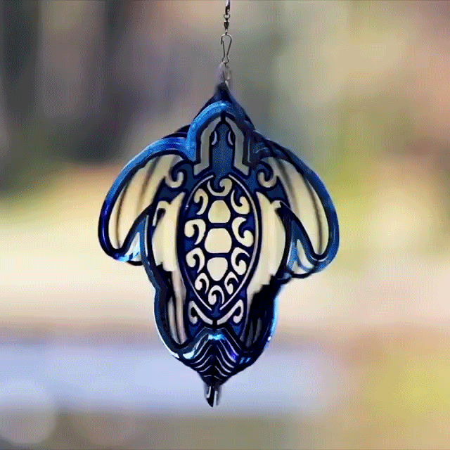 Turtle Kinetic Wind Spinner