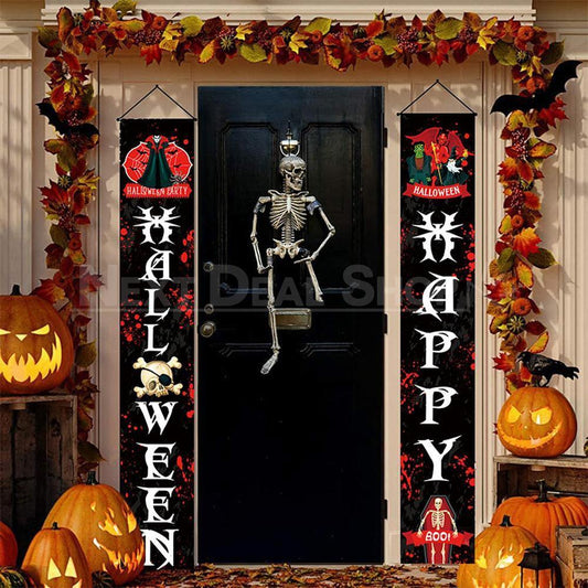 Halloween Trick or Treat Door Banner Set
