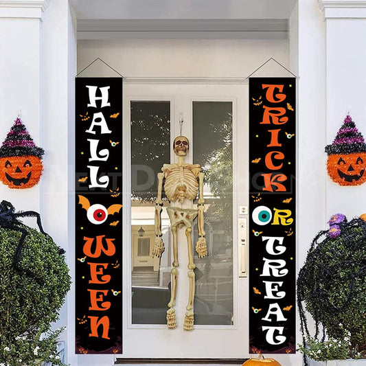 Halloween Trick or Treat Door Banner Set