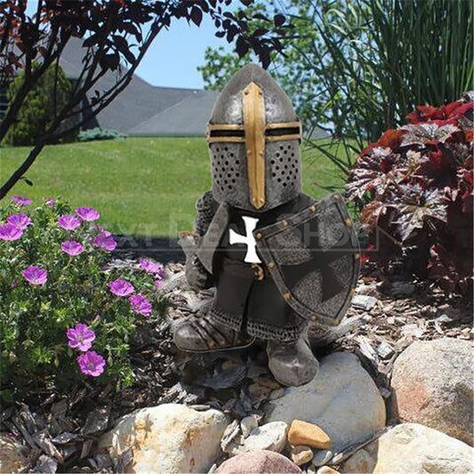 Knight Gnomes Guard Garden Statues-Next Deal Shop-Next Deal Shop