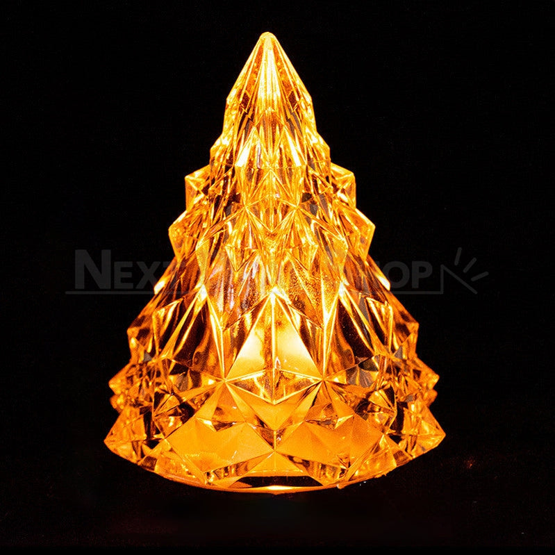 LED Light Up Crystal Christmas Tree-Next Deal Shop-Yellow-Next Deal Shop