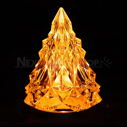 LED Light Up Crystal Christmas Tree-Next Deal Shop-Yellow-Next Deal Shop