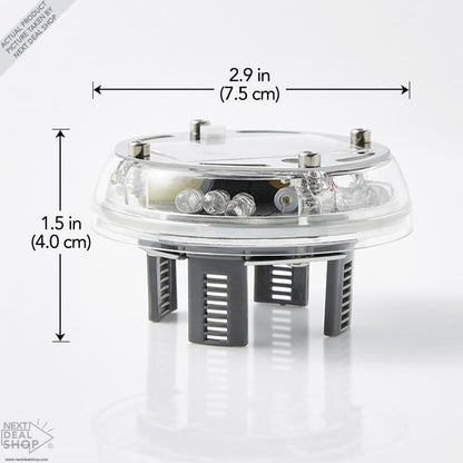 Solar-Powered LED Wheel Light - Easy Installation