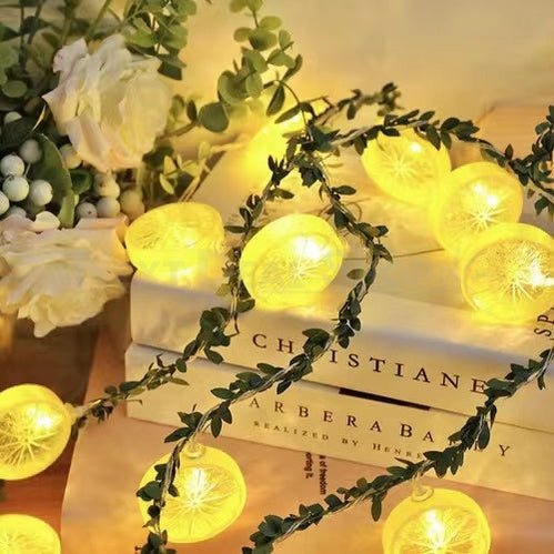Lemon Slice LED Leaf Lights-Next Deal Shop-Next Deal Shop