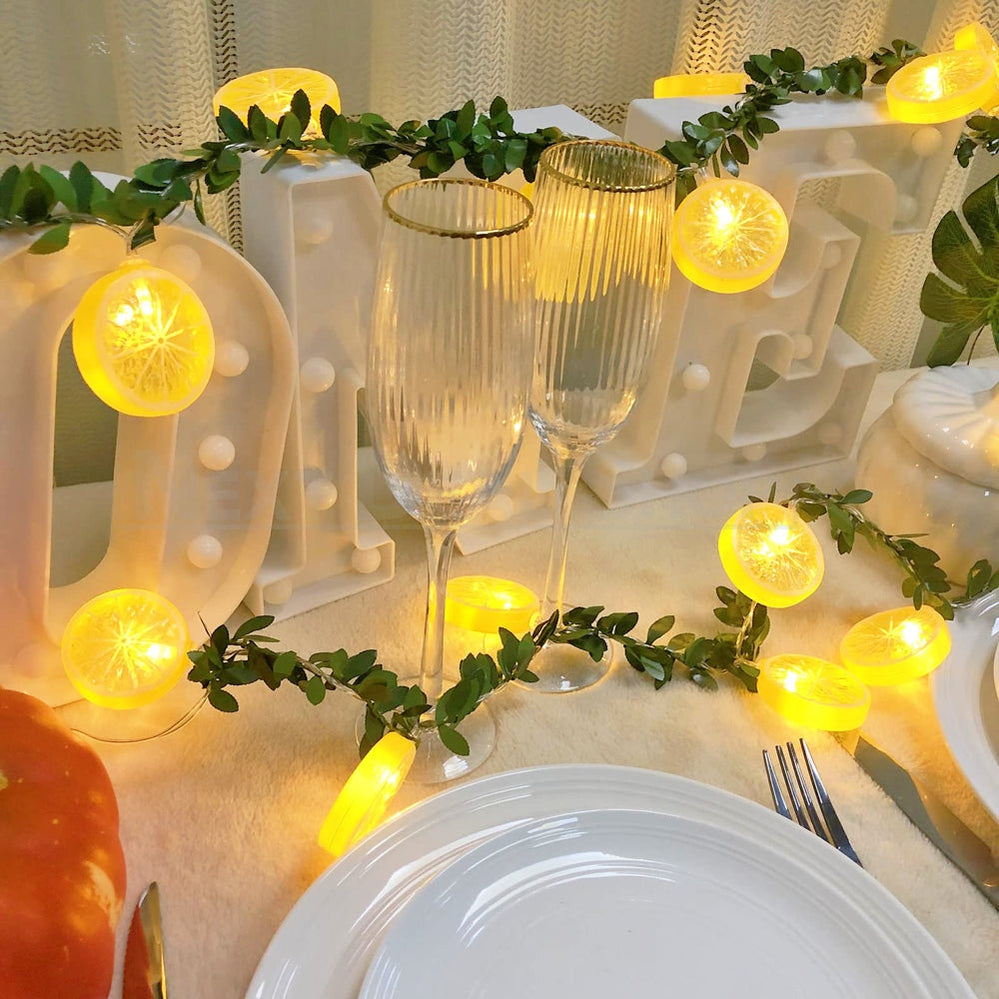 Lemon Slice LED Leaf Lights-Next Deal Shop-Next Deal Shop