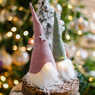 Light Up Christmas Gnome Ornament