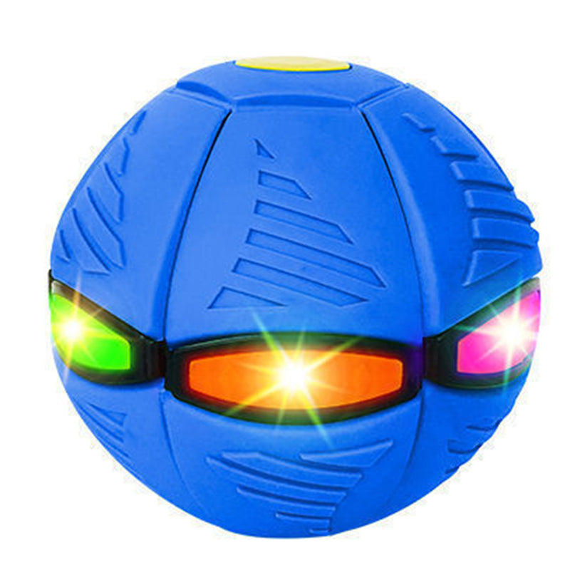 Light Up Flying Saucer Pet Toy Ball-Next Deal Shop-Blue-Next Deal Shop