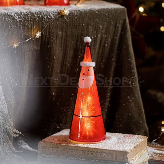 Light Up Santa Claus Glass Lamp-Next Deal Shop-Next Deal Shop