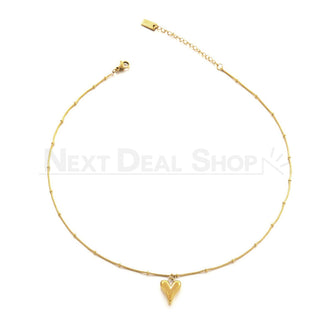 Minimalist Gold Plated Pendant Necklace