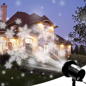 Motion Projector w/ 10 Pcs Pattern Lens - Great for Halloween, Christmas, and Parties!