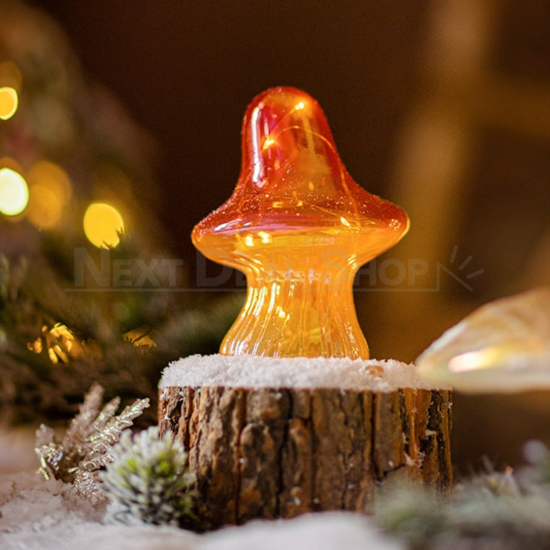 Mushroom LED Glass Lamp-Next Deal Shop-Next Deal Shop