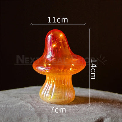 Mushroom LED Glass Lamp-Next Deal Shop-A-Next Deal Shop