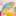 10 Pcs - Strap-on Inflatable Rainbow Fairy Wings Balloon