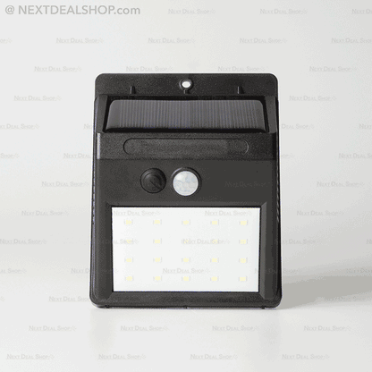 Solar-Powered Motion Sensor Security Light - No Wiring Needed, Easy Installations