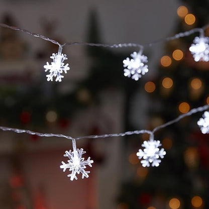 XMAS Snowflakes LED String Lights