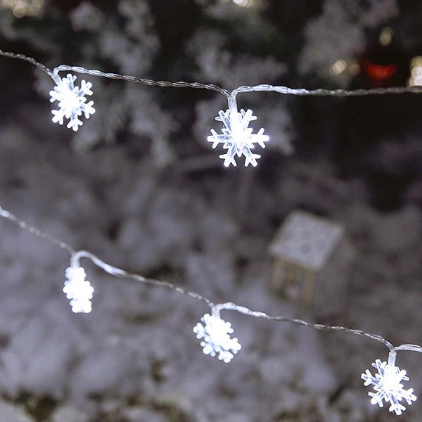 XMAS Snowflakes LED String Lights