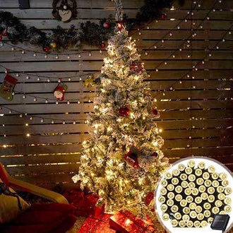 XMAS Solar-Powered LED Fairy Lights