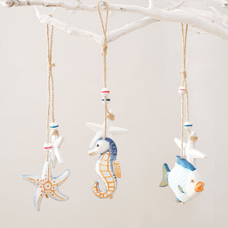 Nautica Wooden Hanging Ornament