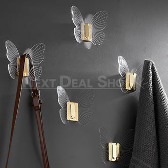 Nordic 3D Butterfly Wall Hook